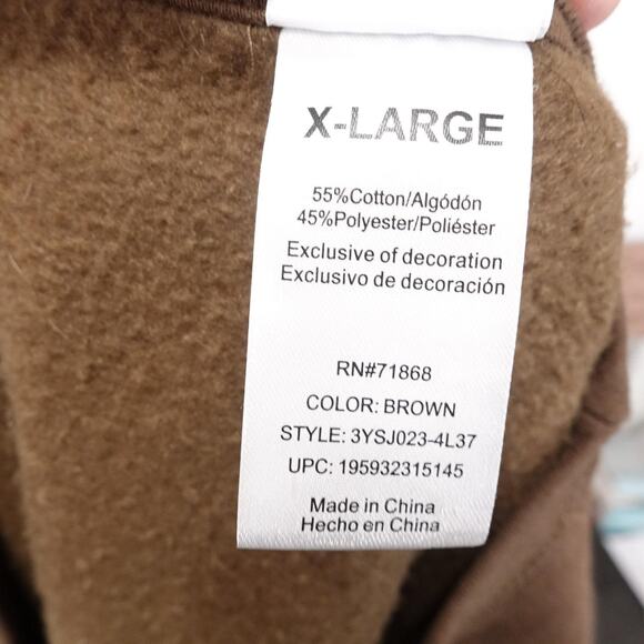 Yellowstone Dutton Ranch Sweatshirt Mens XL Brown Crewneck Western TV Show 1886 - Picture 6 of 7